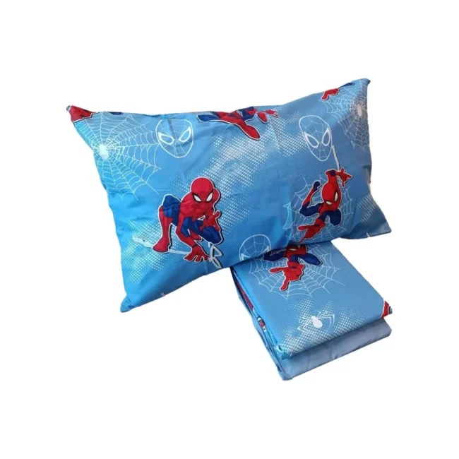 Completo Lenzuola Singolo In Flanella Spiderman Hermet - immagine 3