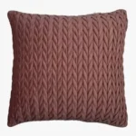 FODERA CUSCINO ARREDO INTRECCIO VELLUTO TRAPUNTATO 50X50 LINEA ORO - immagine 6