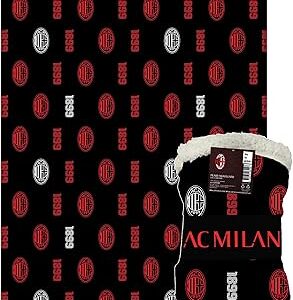 Plaid Agnellato Con Banderoll Milan Novia