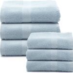 Set Asciugamani 3+3 in Spugna Arcobaleno- Caleffi - immagine 8