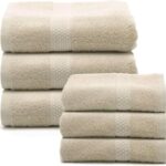 Set Asciugamani 3+3 in Spugna Arcobaleno- Caleffi - immagine 6