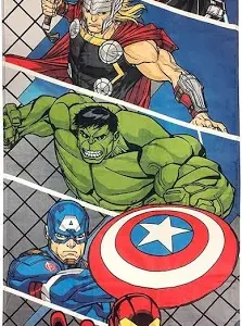 Telo Mare in Spugna Avengers