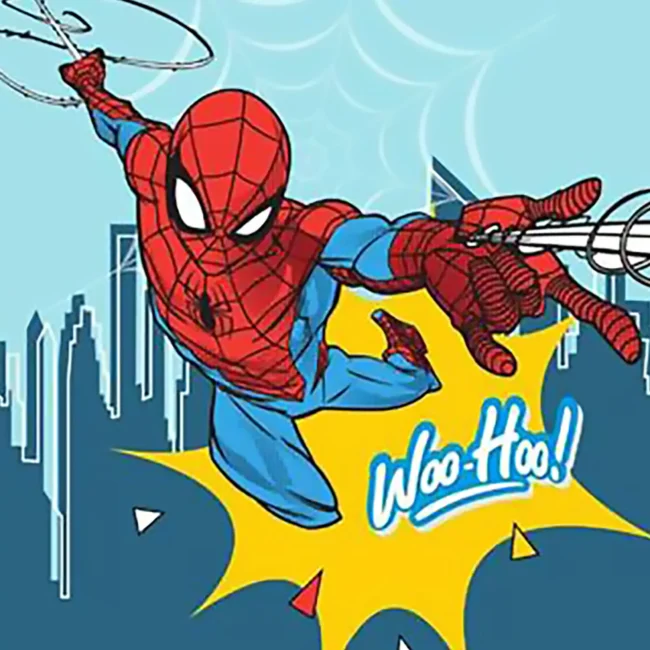 Plaid Soft Touch Spiderman Hermet