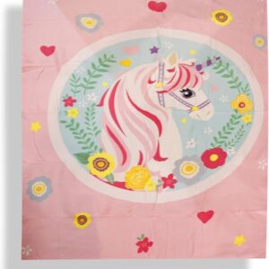 Plaid Soft Touch Unicorno Hermet