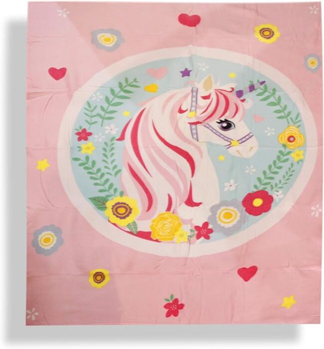 Plaid Soft Touch Unicorno Hermet